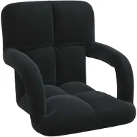 vidaXL Tabouret noir 58 x 62 x 58 cm en velours