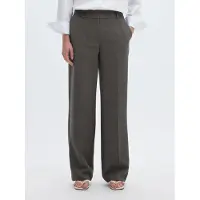 Selected Pantalon à plis gris / gris foncé