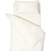 Homescapes Linge de lit pour enfants, crème, Coton, densité de fils 400