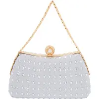 Faina Pochette or / argent
