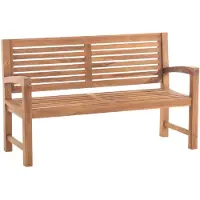 CLP Banc de jardin Halden, en bois d'acacia, 150 cm
