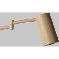 It´s about RoMi - Lampadaire Bilbao - Rouge - 53x28x154cm pour salon, chambre à coucher
