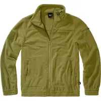 Brandit Veste en polaire 'Combat' olive