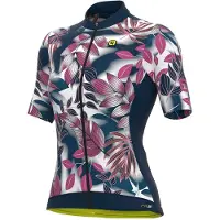 ALÉ Garden Short Sleeve Jersey Bleu XS Femme