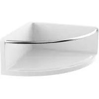 Emco Round Panier de douche en angle, 434500101