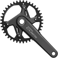 Shimano Fc-u6030-1 9-11s Crankset Argenté 165 mm / 40t