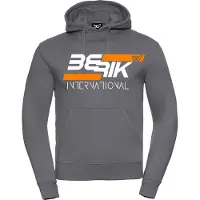 Berik International Hoodie, gris/blanc, S