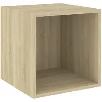 vidaXL Ensemble d'armoires TV 5 pièces en bois composite chêne Sonoma