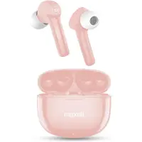 HomeShopXL Écouteurs Maxell BT Dynamic+ TWS - Bluetooth 5.0 - Fonction de charge rapide via USB-C - Ultra Bass - 3 à 4 heures d'autonomie - Indicateur LED - Avec boîtier de charge [52043PK]