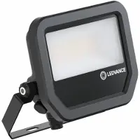 Ledvance Floodlight 20 P Noir Projecteur LED 11W/17W NW 6500K 1600LM/2400LM IP66 100ST Al/verre