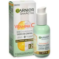 Garnier  Sérum Crème Éclaircissant et Hydratant à la Vitamine C 50 ml