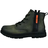 Bugatti Bottines à lacets 'Pallario' vert foncé