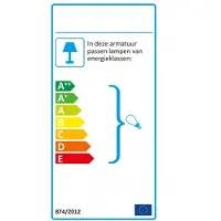 Ks Verlichting Lampe de jardin classique Ancona noir