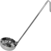 Vogue Louche Professionnelle À Fond Plat 168 Ml -