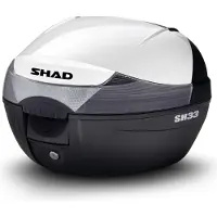 Shad Sh33 Case Cover For Top Case Argenté