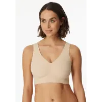 Schiesser Soutien-gorge ' Lasercut Invisible Soft ' sable