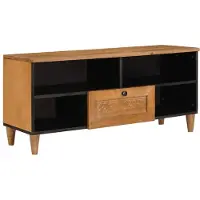 vidaXL : Meubles TV, 100 x 33 x 46 cm, en bois massif de mangue