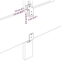 vidaXL Tête de lit gris clair 100 cm velours