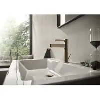 Hansgrohe Finoris robinetterie de lavabo monocommande 110 CoolStart avec vidage à tirette, portée 139mm, 76025140