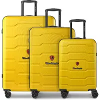 Tonino lamborghini Ensemble de bagages 'Bologna' jaune
