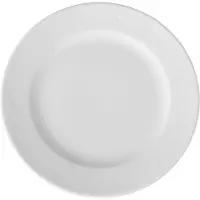 Hendi Assiette plate à déjeuner en porcelaine | 26 cm (12 pièces)