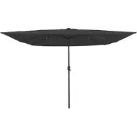 vidaXL , parasol de jardin, 295 x 295 x 245 cm, polyester et acier