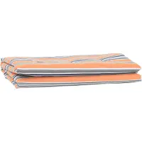 vidaXL Tissu de remplacement pour store bleu et orange 1000 x 160 cm en polyester