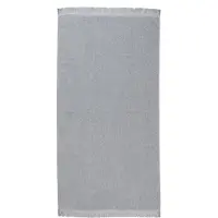 Vt wonen Serviette de Bain VT Wonen Groove Antraciet Katoen (70 x 140 cm)