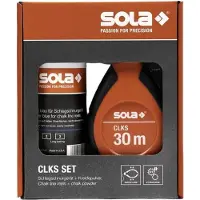 Sola CLKS Striking Cord Set Blue - 30 m de corde de marquage avec craie BLUE 230 g dans un set