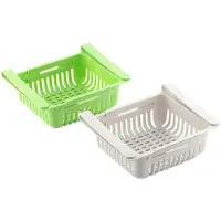 InnovaGoods Adjustable Fridge Organizer Friwer 2 Einheiten