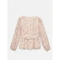 Vero Moda Chemisier 'VMEMMERY' lavande / rose ancienne / rose pastel
