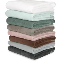 Kayori Serviette Kayori Yu Gris Argent (50 x 100 cm)