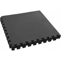 vidaXL Tapis de protection pour piscine, 6 pièces, noir, 2,16 m², en mousse EVA