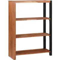 vidaXL Étagère Marron 80 x 30 x 110 cm Bois d'acacia massif