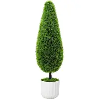 vidaXL Plante Artificielle Vert 24 x 24 x 90 cm Plastique