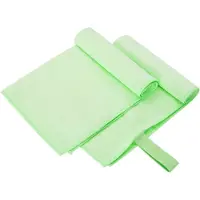 vidaXL Serviettes de sport 2 pcs Vert 50 x 30 cm