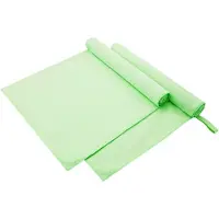 vidaXL Serviettes de sport 2 pcs Vert 180 x 90 cm
