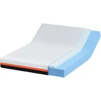 vidaXL Matelas blanc et noir 140 x 190 cm Tissu jacquard