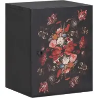 vidaXL Armoire suspendue Multicolore 38 x 33,5 x 48 cm Bois massif Mango