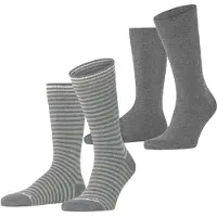 Burlington Chaussettes gris fumé / gris clair / gris foncé