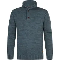 Petrol Industries Pull-over opal / gris foncé