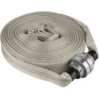 KRAFT&DELE Tuyau de construction, tuyau industriel, tuyau d'incendie, tuyau d'eau 1" C/52mm 20 m