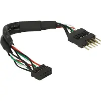 DeLOCK Câble d'extension pour connecteur à broches - 10 broches femelle ver