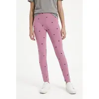 Name it Leggings 'NKFDAVINA' mauve / noir