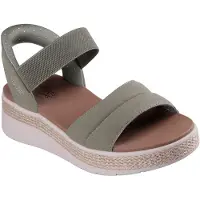 SKECHERS Sandales 'Slip-Ins: BOBS Sun Ray' vert