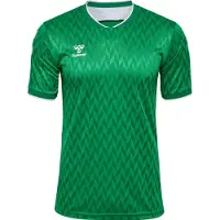 Hummel T-Shirt fonctionnel 'Match Legend' vert / vert foncé / blanc