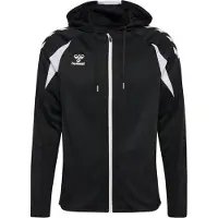 Hummel Veste de survêtement gris clair / noir