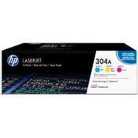 HP 304A (CF372AM) - 3-couleurs - Toner - Multipack