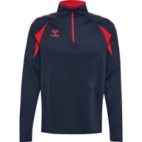 Hummel Sweat de sport bleu foncé / rouge