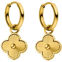 Cala Rose Boucles d'oreilles 'ELEGANT CLOVER' or